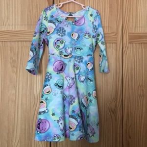 Justice Winter Holiday Dress Sz 8
